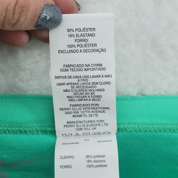 NIKE Swim Solid T-Back Swim Training Bikini Set Women's XL - Picture 16 of 16